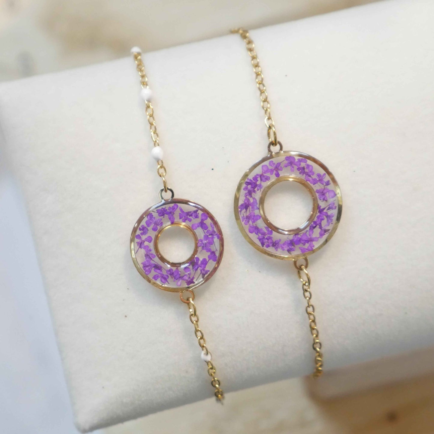 Bracelet Dona - mauve