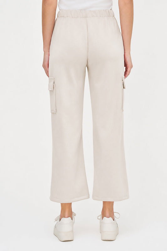 Women's Knit Pull-On Sweatpants with Side & Cargo Pockets