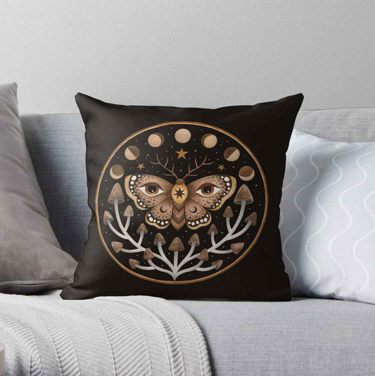 Modern Linen Pillow Cover – Minimalist Geometric Cushion Case for Home Décor