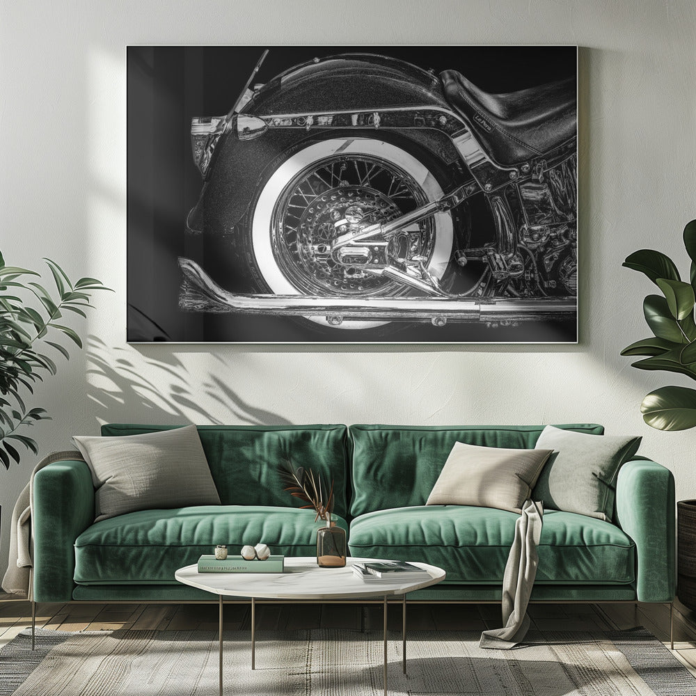 Wandkunst Harley