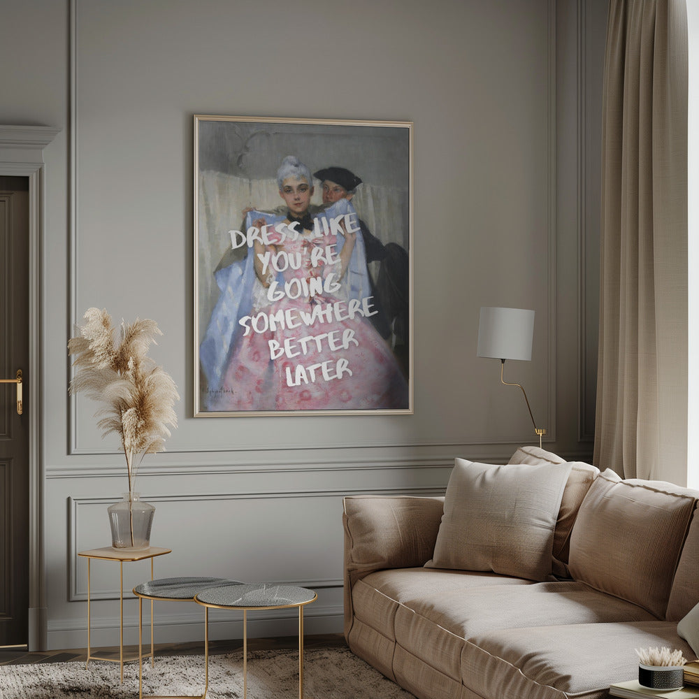 Wandbild „Erfolgskleid“