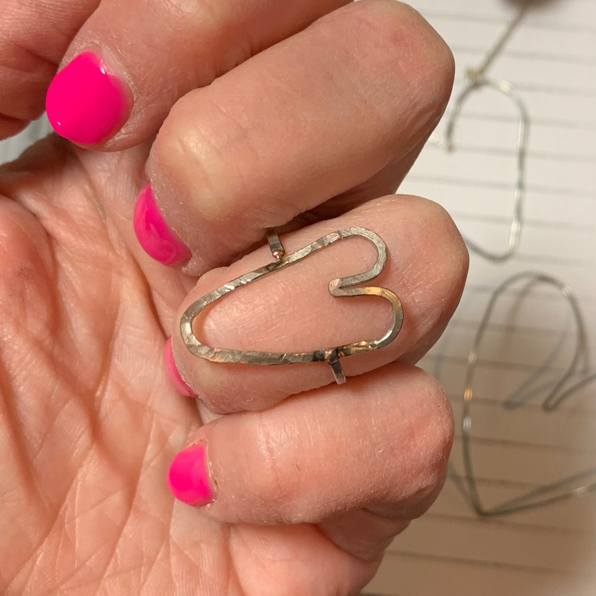 Timeless Love Ring in Sterling Silver and 18K Yellow Gold