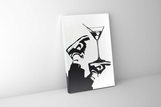Wall Art-upside down-Canvas Printed-Artwork Decor