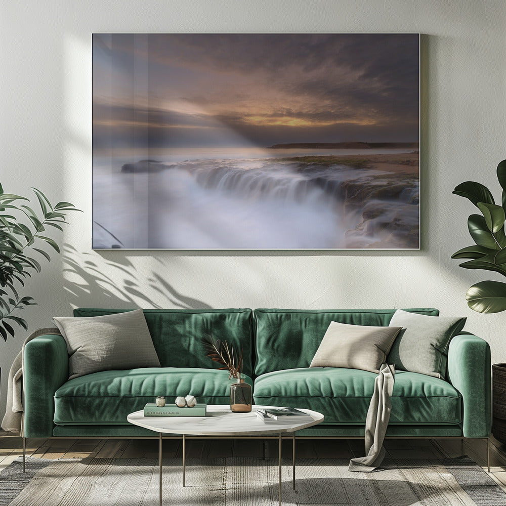 Wandbild Wasserfall