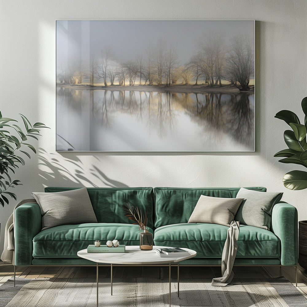 Wandbild Januar Morgen