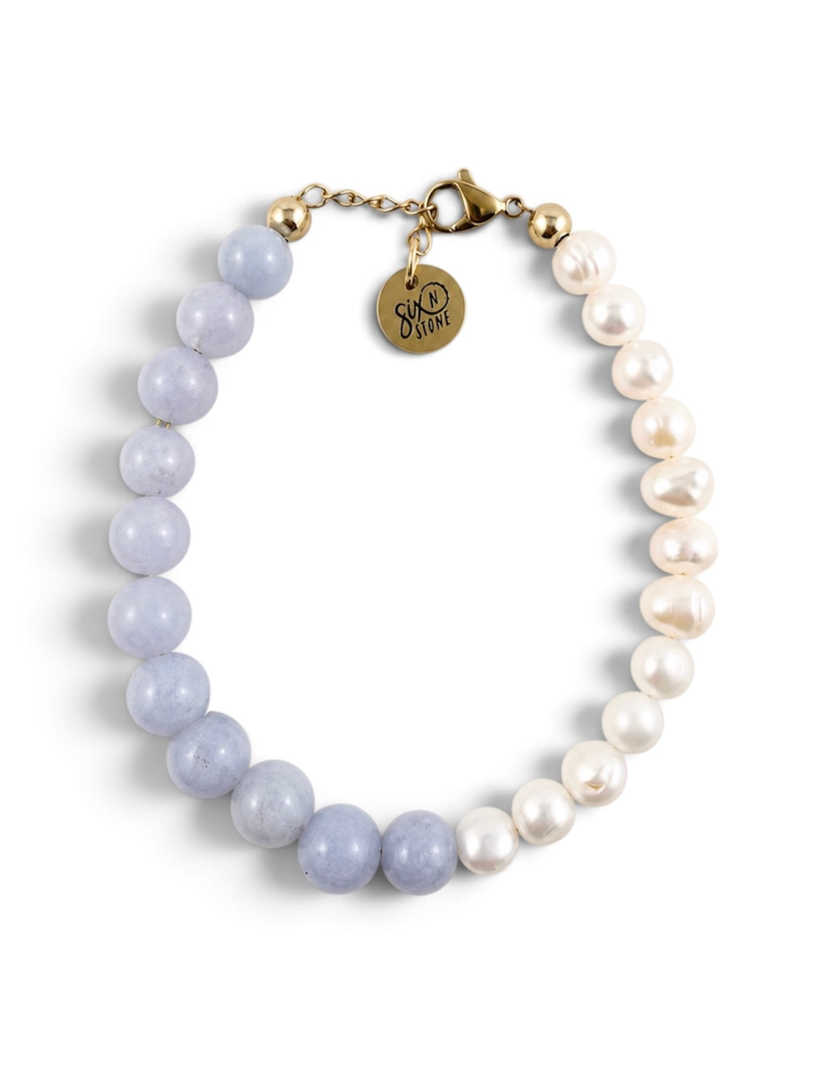 Blueberries & Cream Bracelet