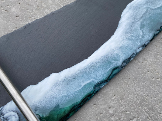 Natural Slate Charcuterie Board - AURABAGS SHOP