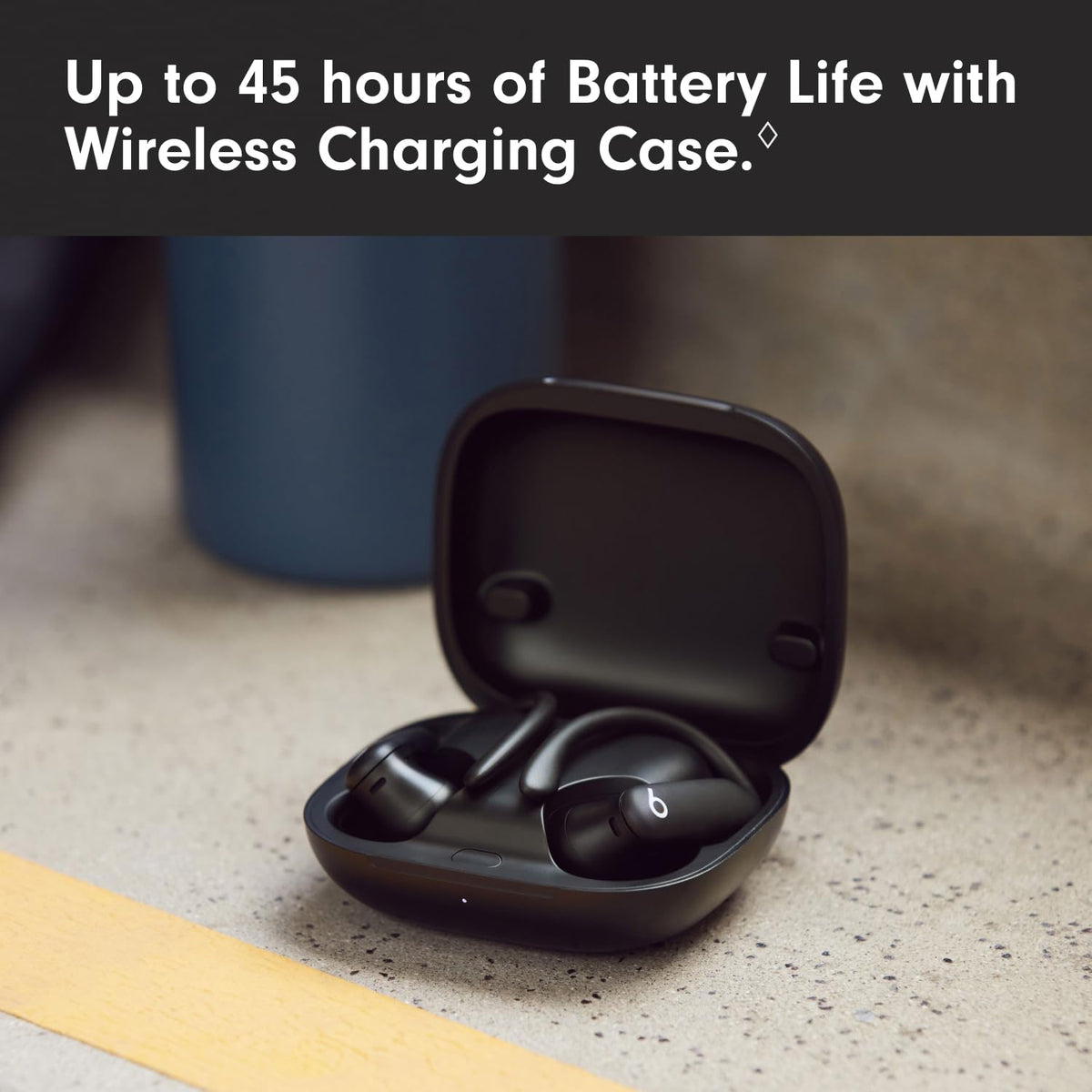 Beats Powerbeats Pro 2 Wireless Bluetooth Earbuds - Noise Cancelling, Heart Rate Monitor, IPX4, Up to 45H Battery & Charging Case, Works with Apple & Android - Jet Black ๐ All In One Marketplace Canada