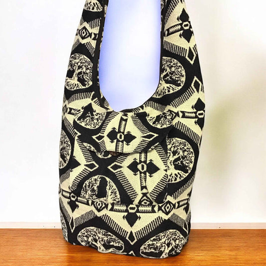 OLDTRIBES™ Black Tree of live Crossbody Bag