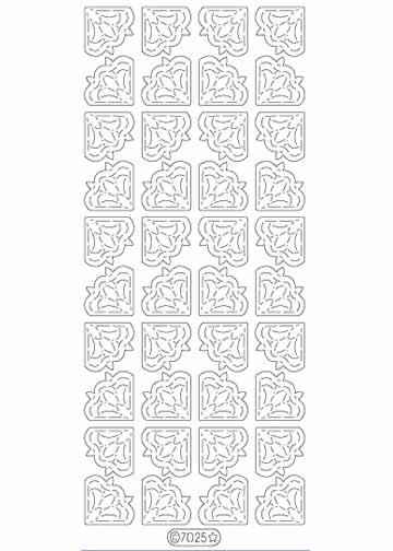 Deco Stickers - Flower Corners