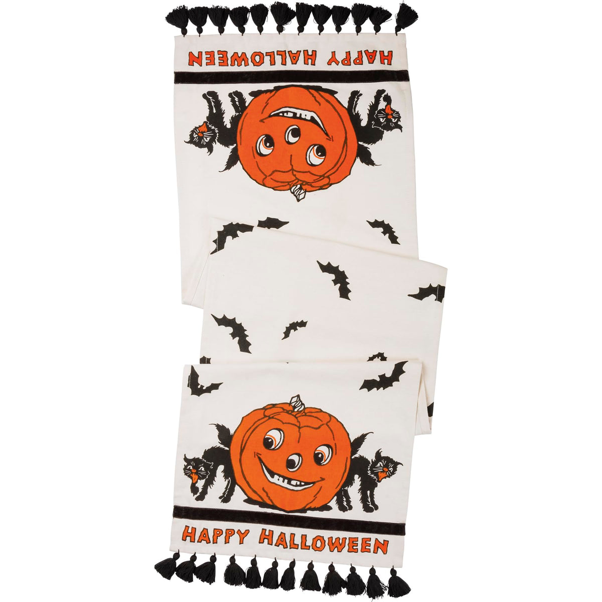 Primitives by Kathy Halloween Table Runner, Multicolor