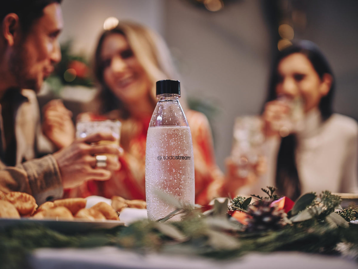 Sodastream 1L Classic Black Bottles Twin Pack - Dishwasher Safe đ All In One Marketplace Canada