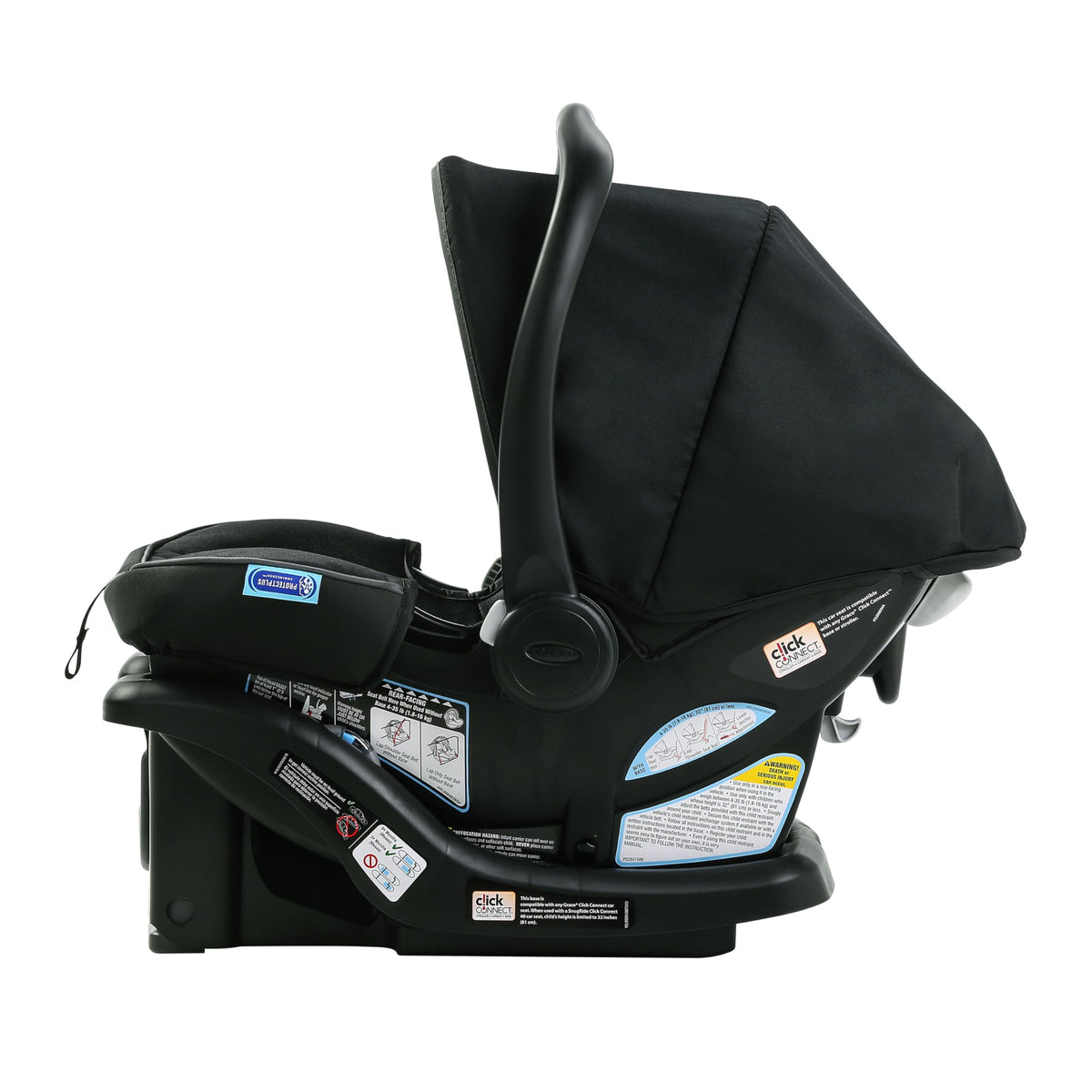 Graco SnugRide 35 Lite LX Infant Car Seat, 1.8-15.8 kg (4-35 lb), Gotham ๐ All In One Marketplace Canada