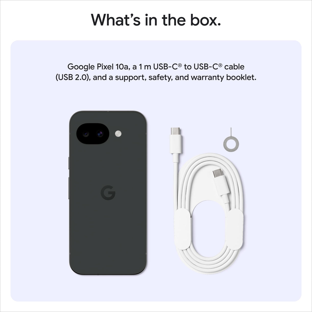 Google Pixel 10a - Unlocked Android Smartphone - Obsidian - 256 GB đ All In One Marketplace Canada