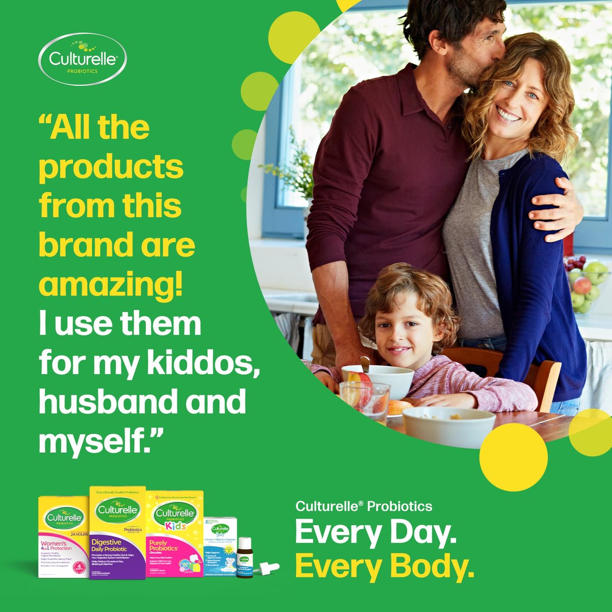Culturelle Kids Daily Probiotic Packets for Kids | With 100% Naturally Sourced Lactobacillus GG Strain †††††† | Most Clinically Studied Probiotic | Pediatrician Recommended † | 30 Count Packets 🍁 All In One Marketplace Canada