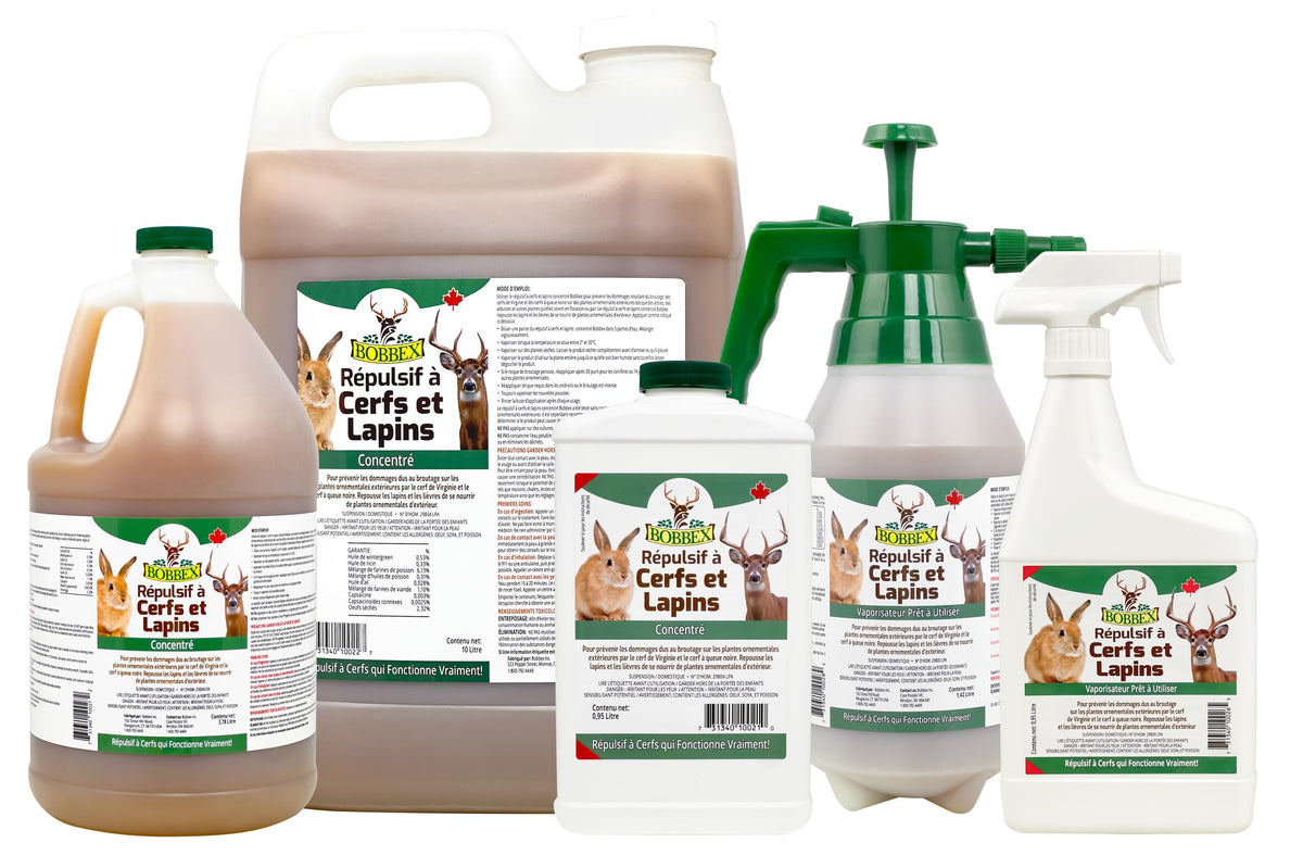 Bobbex Deer & Rabbit Repellent Ready to Use 1.42 Liter 🍁 All In One Marketplace Canada