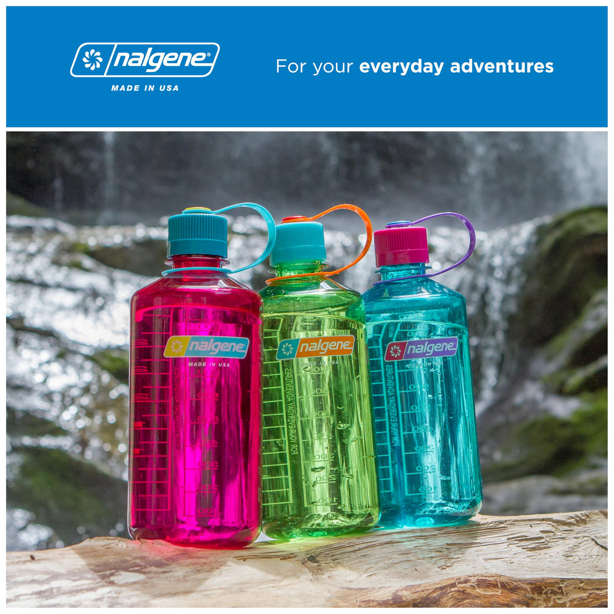 Nalgene 32 oz Narrow Mouth Water Bottle, Gray 🍁 All In One Marketplace Canada