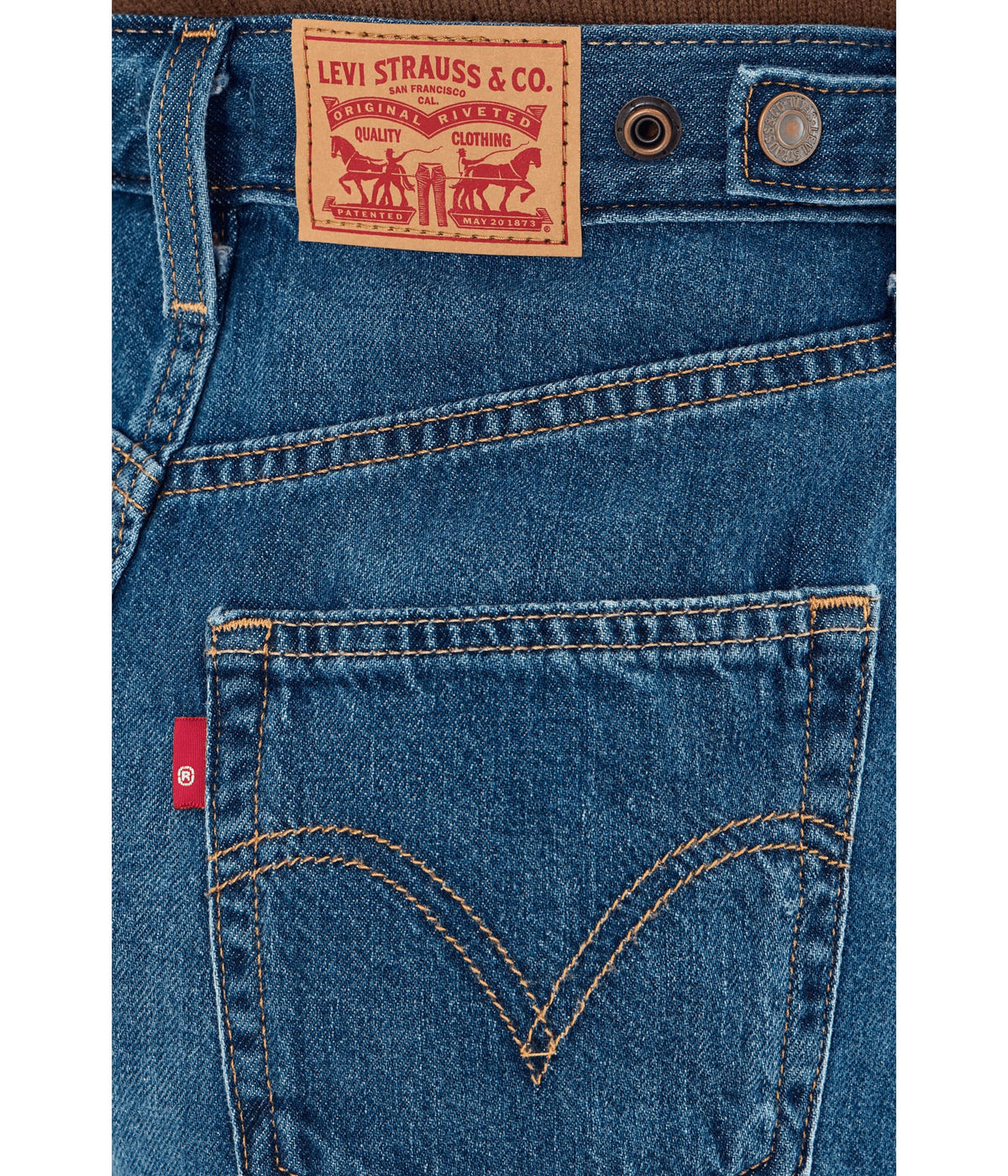 Levi's Womens Cinch Mid-Thigh Short, (New) Kiss Goodbye (Lightweight) (Non-Stretch), 25 🍁 All In One Marketplace Canada