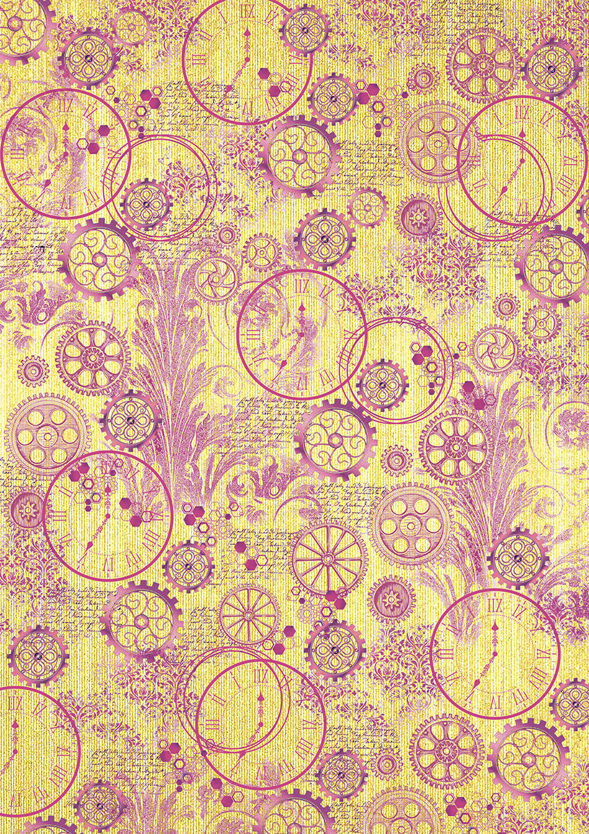 Deluxe Ethereal Paper Gold A4 5/Pkg