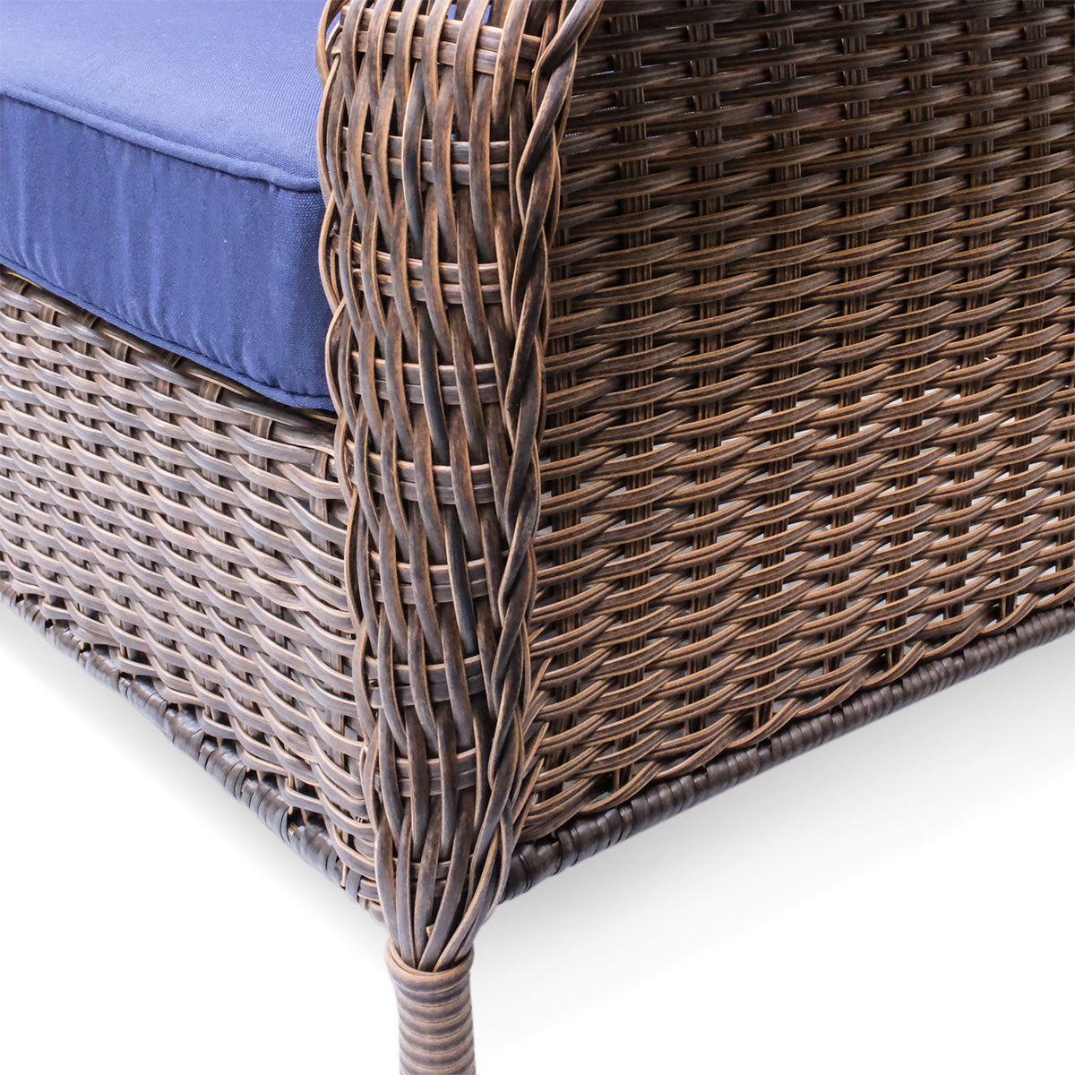 Cambridge Wicker Outdoor Loveseat - AURABAGS SHOP