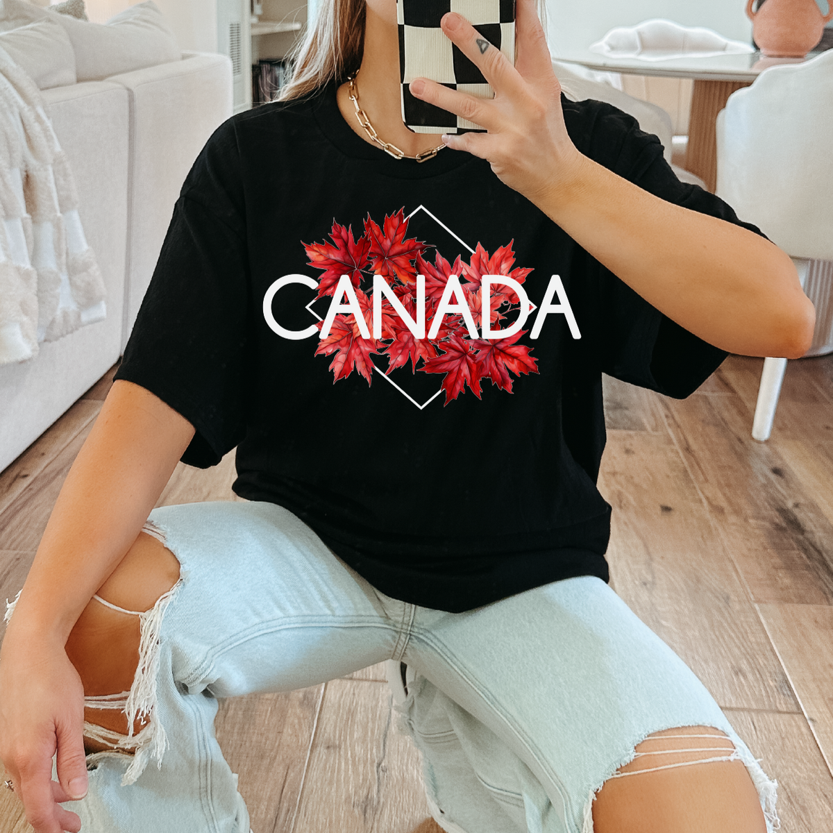 Canada Diamond T-shirt | Canada Day Shirt
