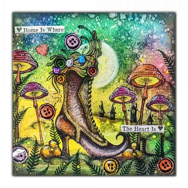 Snailcap Mushrooms Stamp