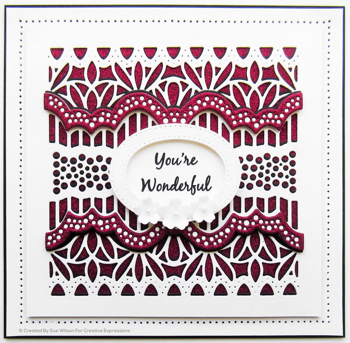 Sue Wilson Endless Options Whitney Edger Craft Die