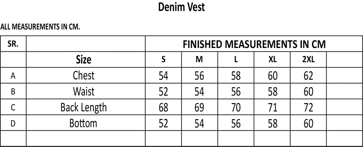 Versatile Denim Vest with Hoodie