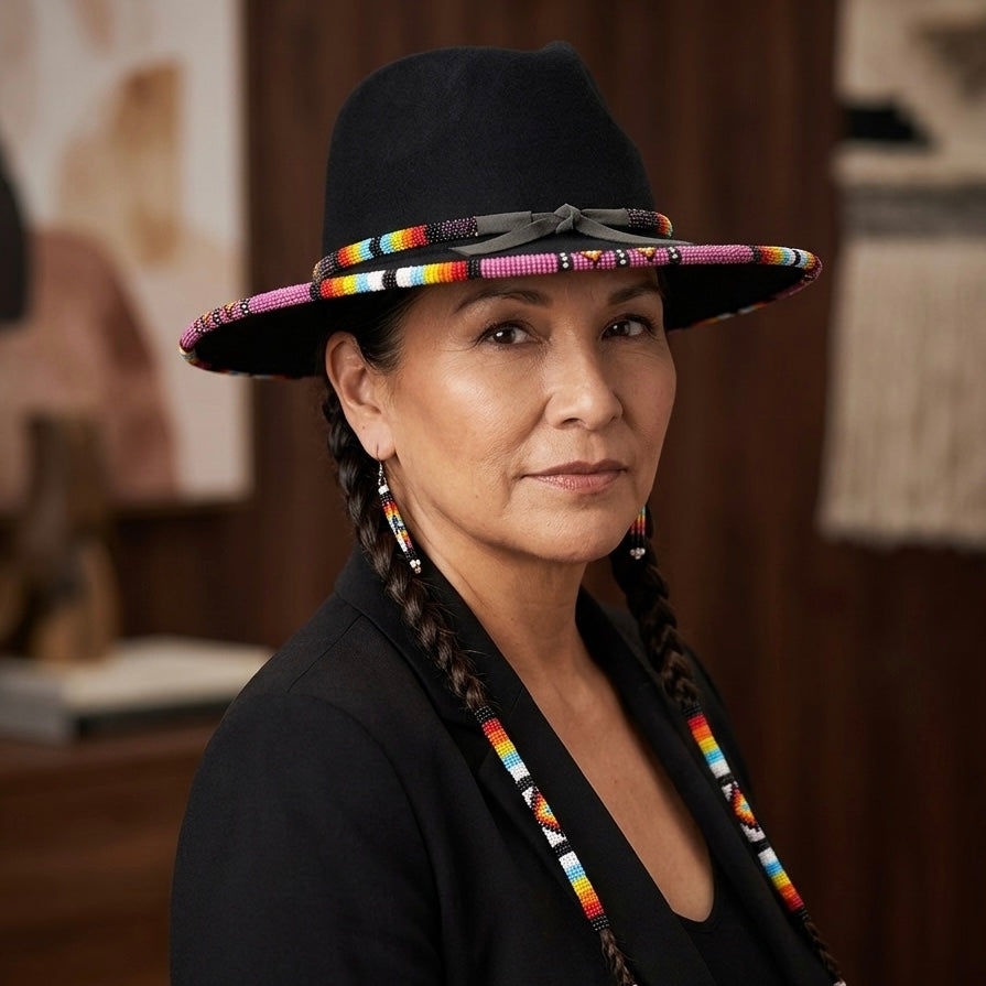 Size- 56 Beaded Hat