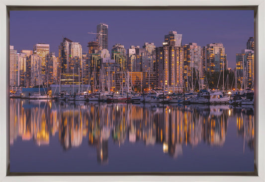 Wall art Glowing Vancouver