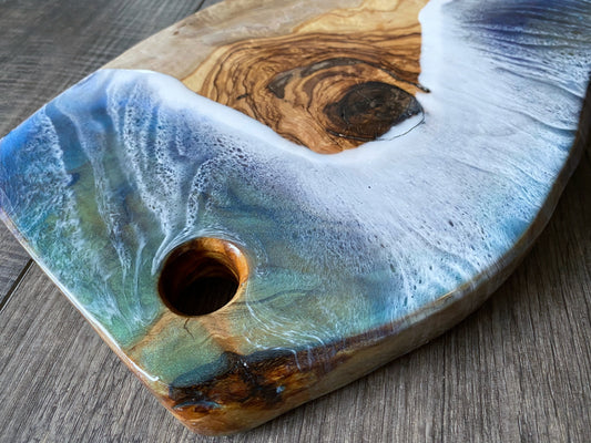 Olive Wood Charcuterie Board - AURABAGS SHOP