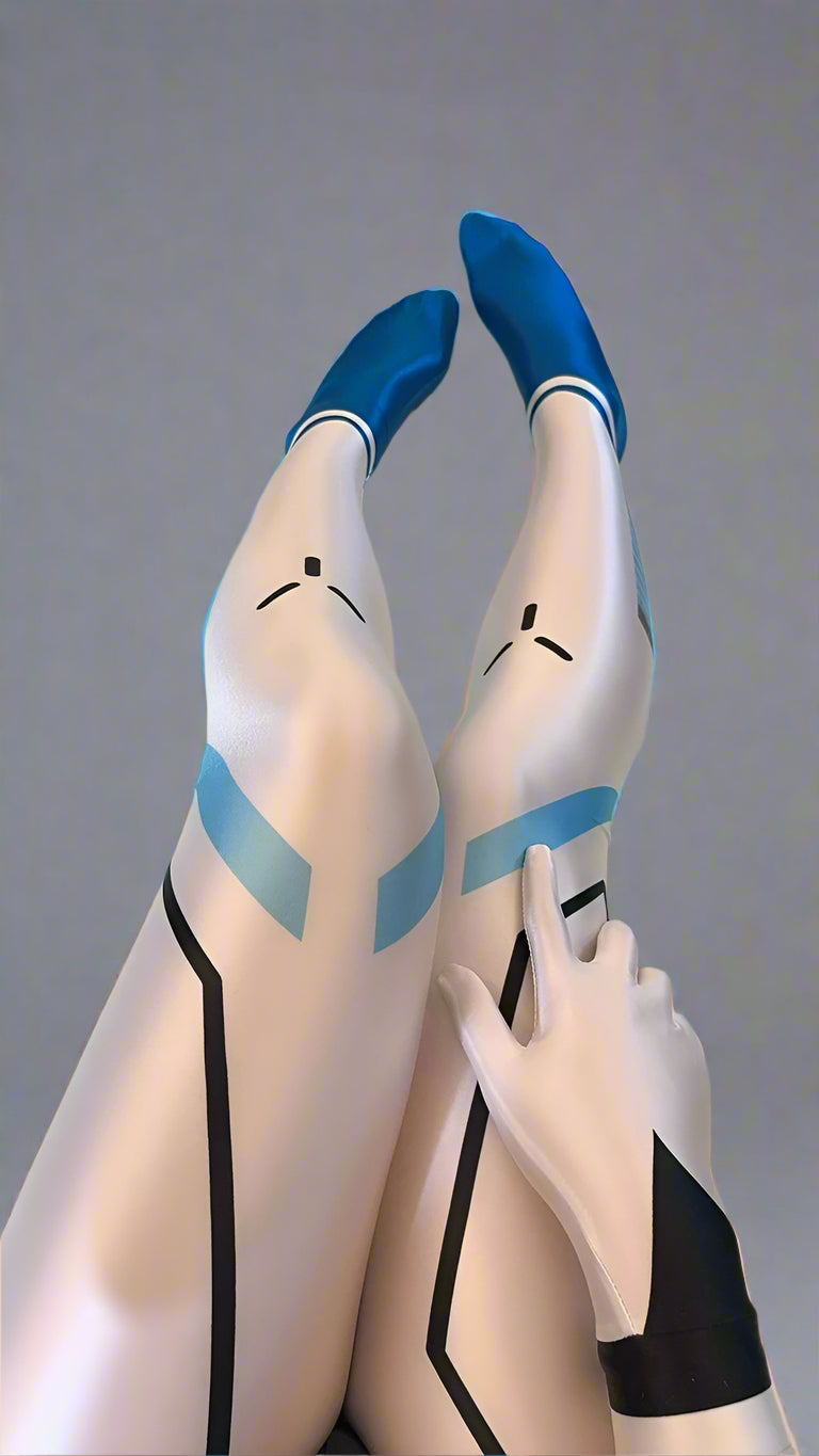 Anime Sci-fi Spandex Swimwear Cosplay Bodysuit Race Queen Costume Zentai