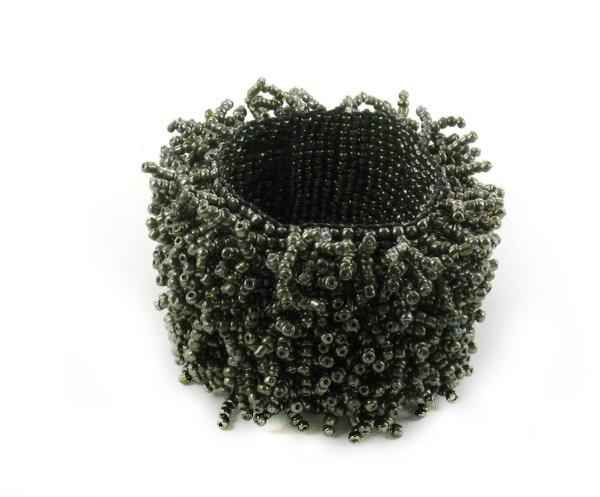 Stretchy Beaded Urchin Bracelet