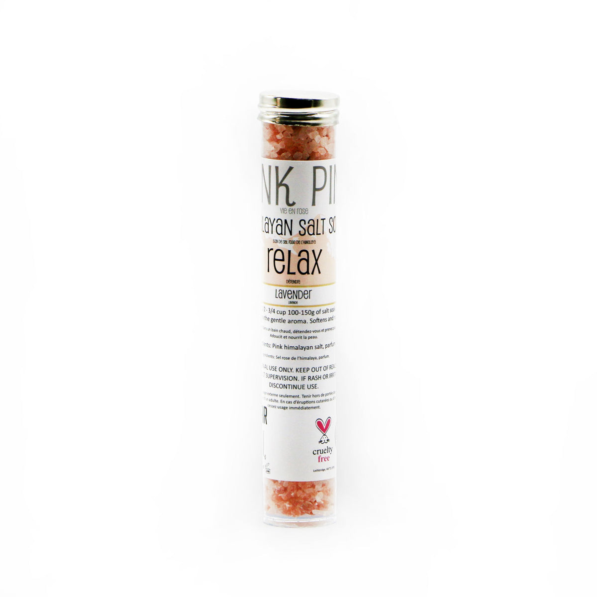 Think Pink Himalayan Pink Salt Detox