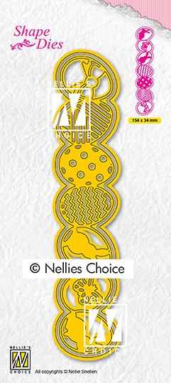 Shape Dies Easter Egg Border