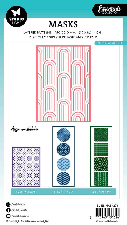 SL Mask Rainbow Pattern Essentials 1 PC