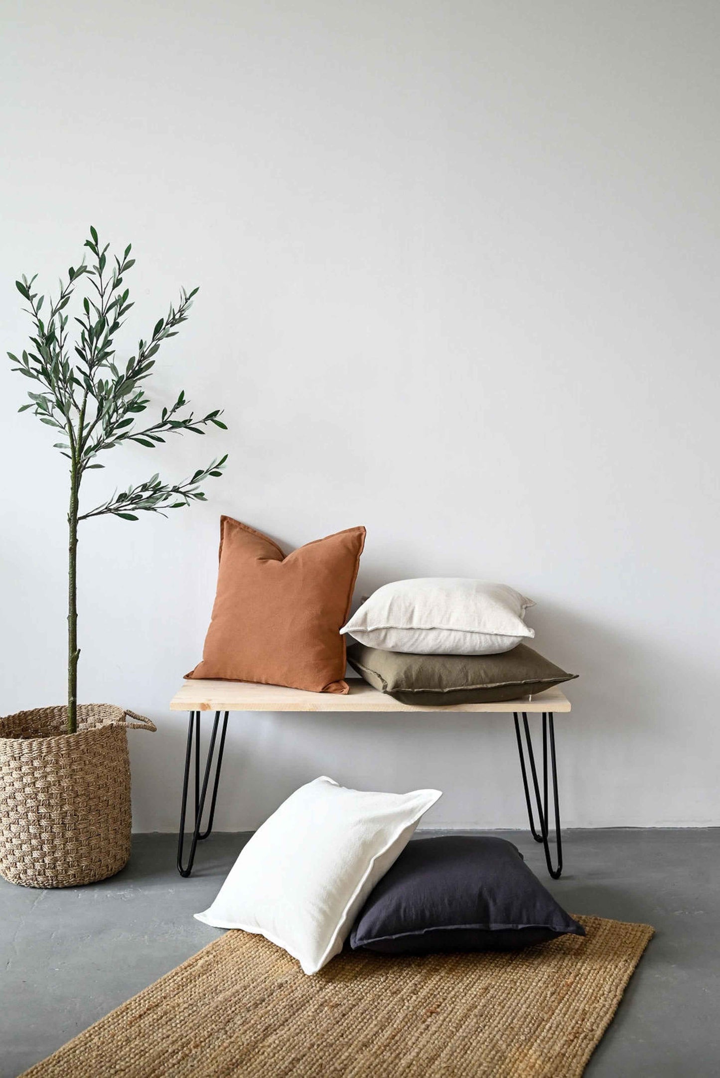 COTTON/ LINEN - NATURAL