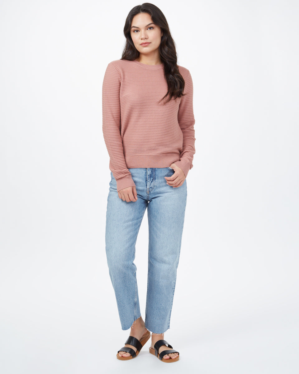 Highline Baumwoll Rippstrickpullover