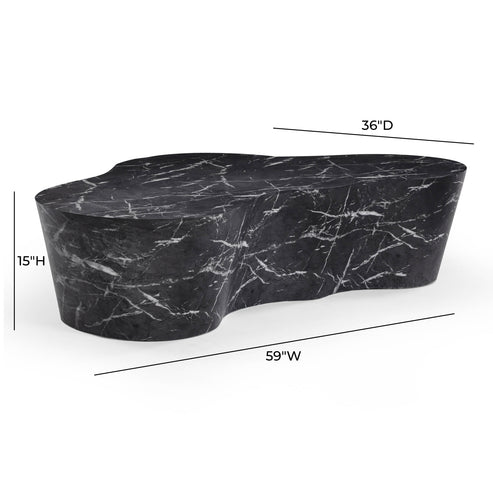 Eileen 59" Indoor/Outdoor Concrete Coffee Table - Multiple Options