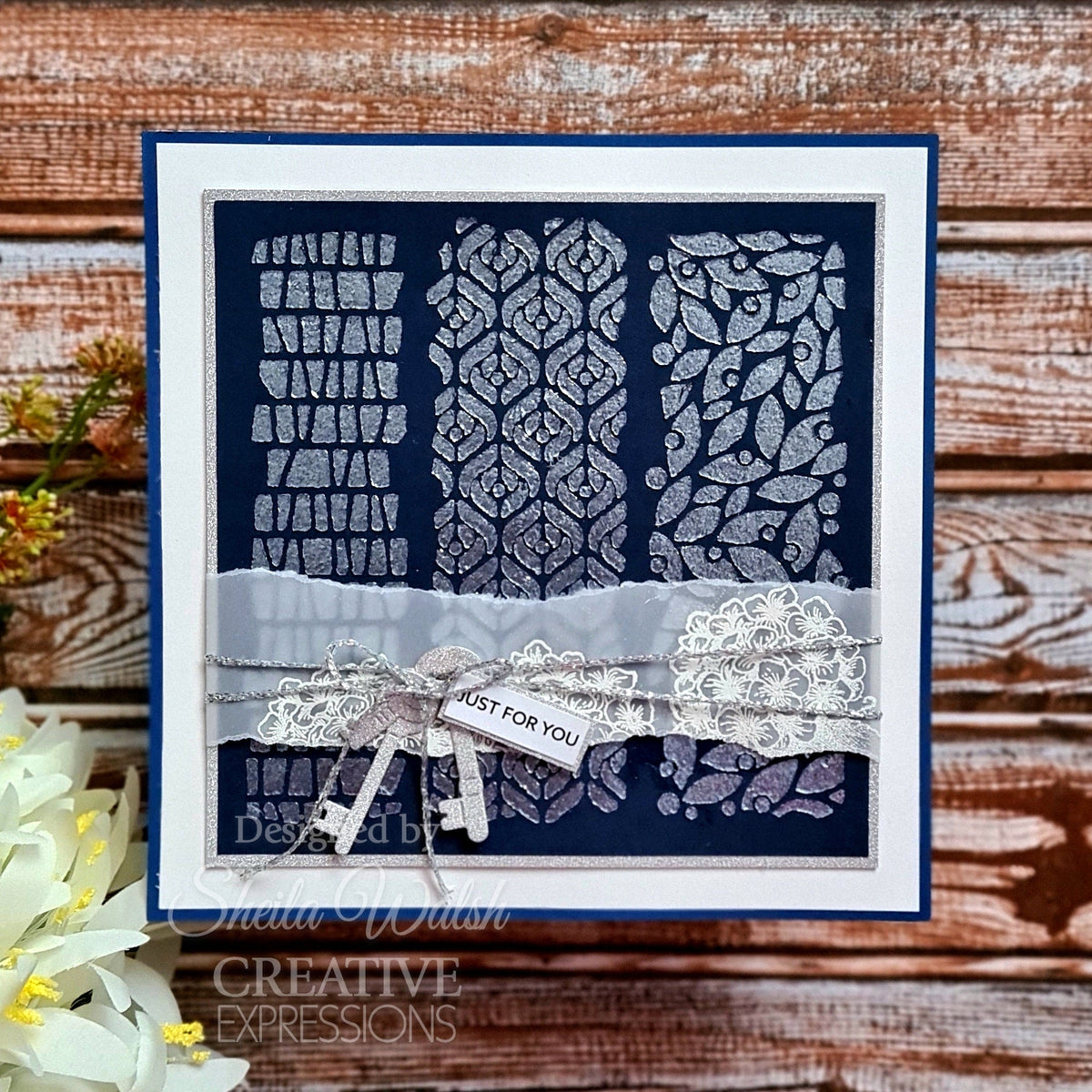 Woodware Clear Singles Garden Tags 6 in x 8 in Stamp