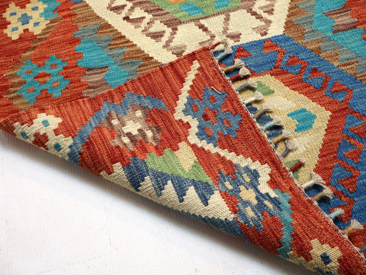 Afghan Maimana Kilim Rug | 2' 9" x 10' 2"