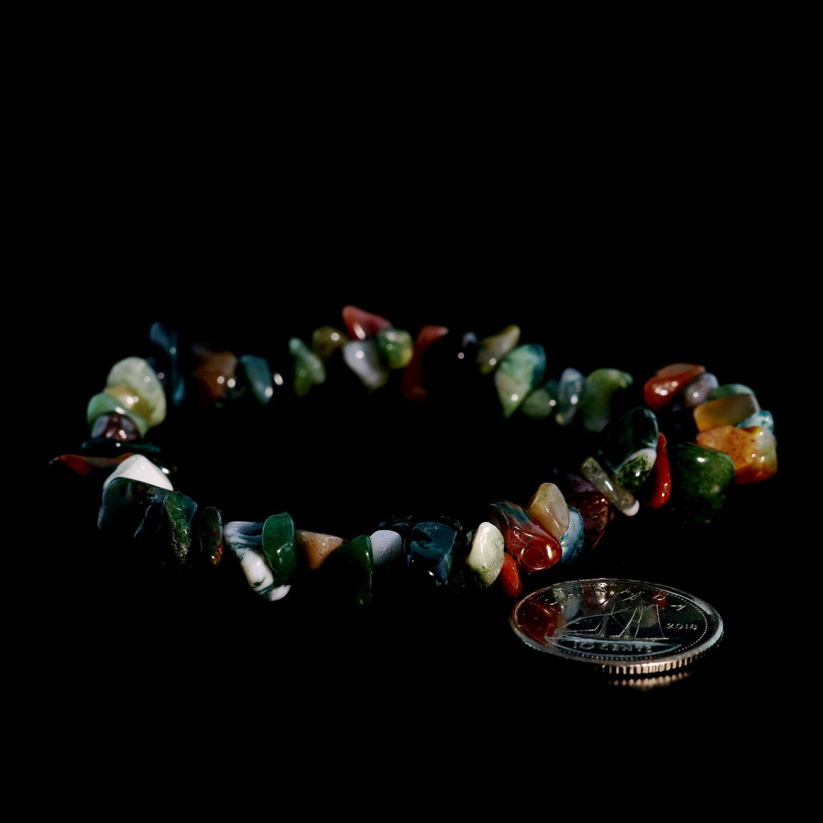 Agate India Chip Bracelet