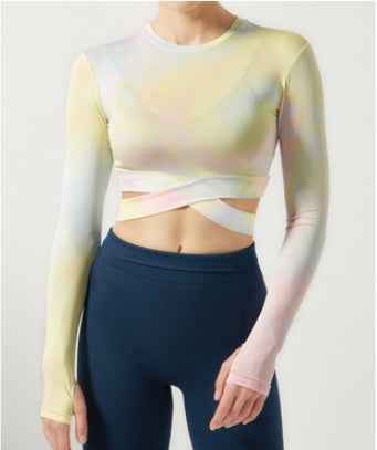 Women's Yoga Pants & Long Sleeve Sports Top Set – Running & Fitness Activewear