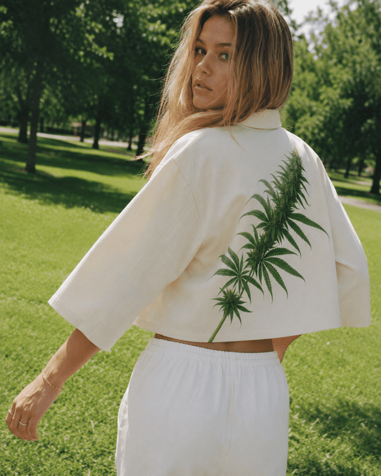 Flora Women's Cropped Jacket | Cotton