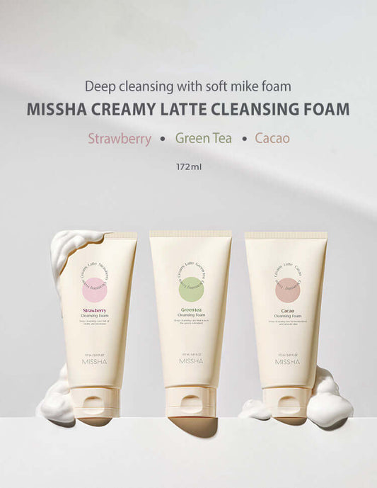 MISSHA Creamy Latte Cleansing Foam 172ml