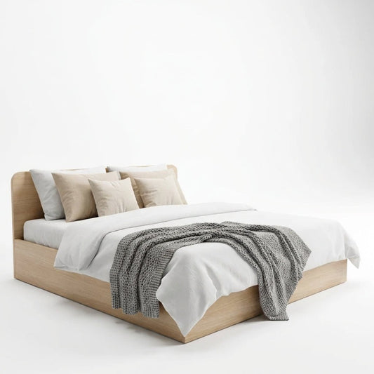 Narvik 201 Queen Wooden Bed