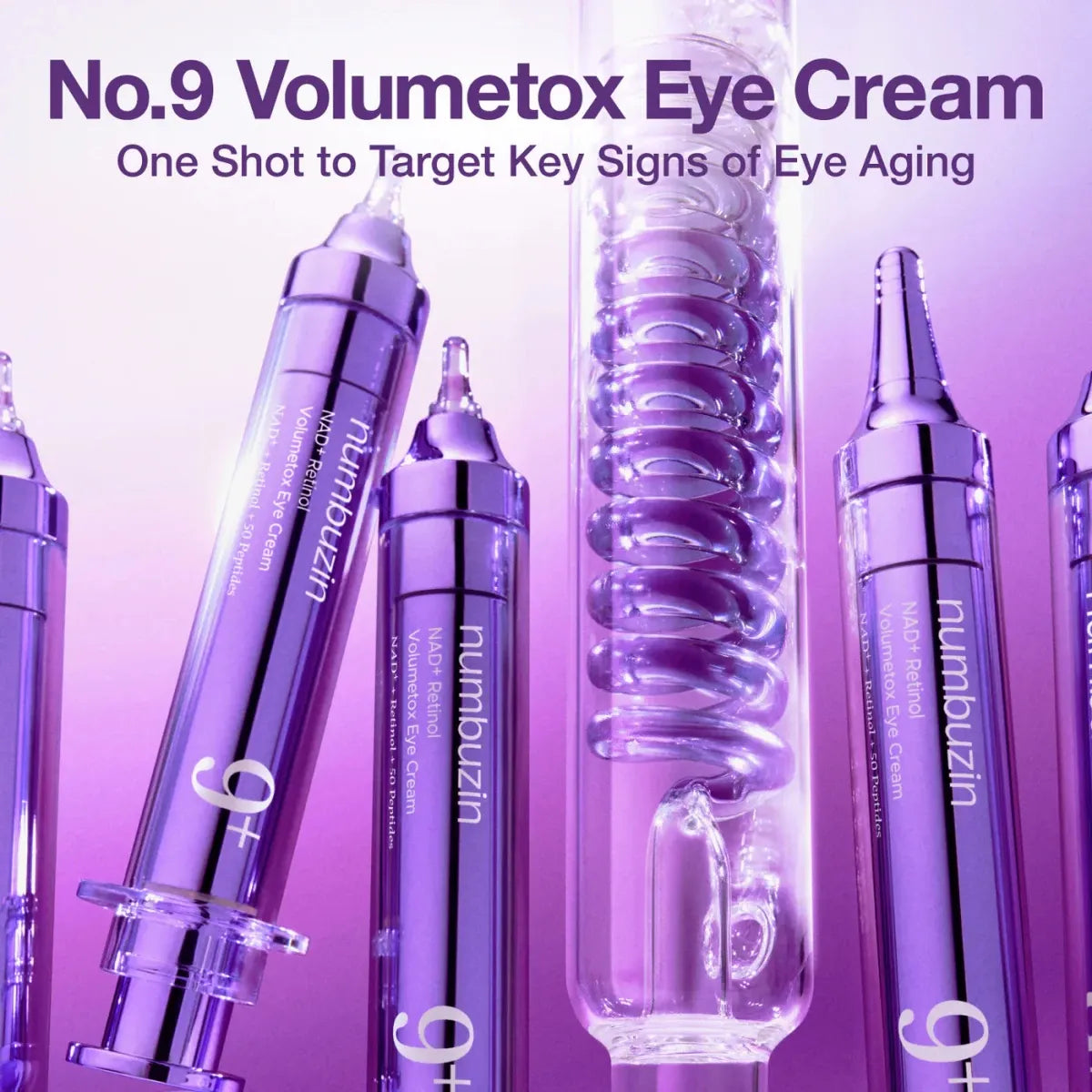 Numbuzin No.9 NAD+ Retinol Volumetox Eye Cream 10ml