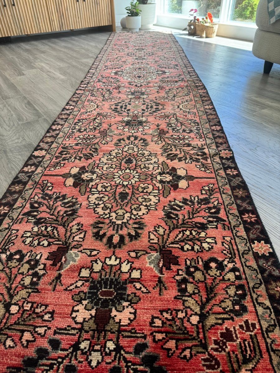 Persischer Mehraban Brückenläufer | 80 cm x 404 cm