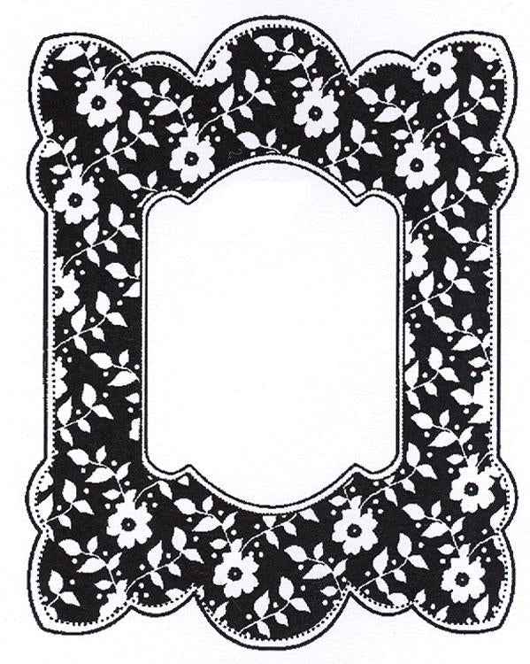 Creative Expressions Stamps - Silhouette Blooms