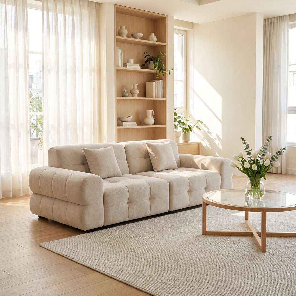 Vancouver Frosted Stoffsofa